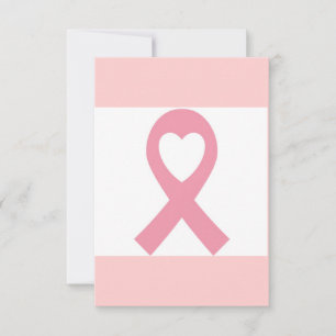 Cartão De Agradecimento Sensibilização do Cancer da Mama