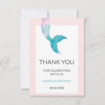 Sereia Debaixo do Mar 1º Aniversário Meninas Paste