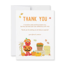 Sesame Street | Elmo de outono, abóbora de anivers