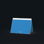 Cartão De Agradecimento Seu espaço com uma parede Eterno preta e branca<br><div class="desc">Crie uma parede de declaração com este relógio preto e branco vintage sobre um fundo azul marcante. Adotar decor minimalista com seu design retrô, perfeito para estilos interiores clássicos e monocromáticos</div>