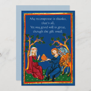 Cartão De Agradecimento Shakespeare Obrigado