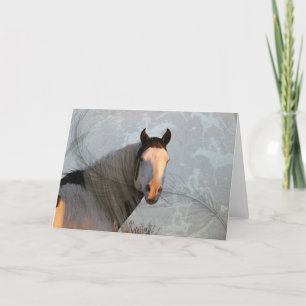 Cartão De Agradecimento Shaman Petroglicphs & Feather WildCards