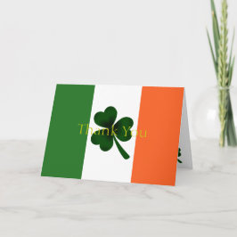 Cartão De Agradecimento Shamrock Thank You
