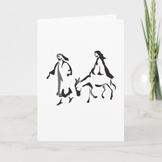 Cartão De Agradecimento Significado do Natal (Frente)