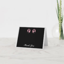 Cartão De Agradecimento Silhueta de Noivo Pintada Obrigado Casamento Gay