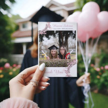 Silhueta Feminina Rosa Moderno com Borda de Gradua