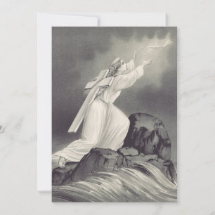 Cartão De Agradecimento Símbolo cristão Cruz e Coroa 