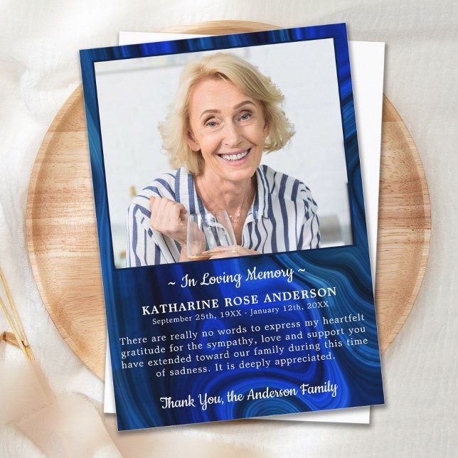 Cartão De Agradecimento Simpatia Fotográfica Personalizada do Memorial Fun (Criador carregado)
