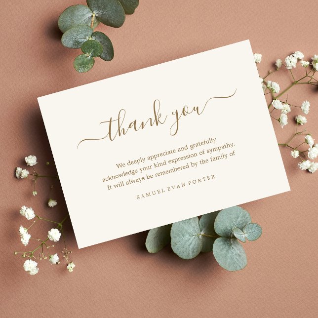 Cartão De Agradecimento Simpatia Memorial Obrigado Encantamento (Criador carregado)