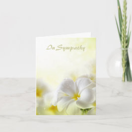 Cartão De Agradecimento Simpatia Plumeria