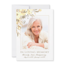 Simpatia Rosa Amarela Foto Floral Memória Funeral