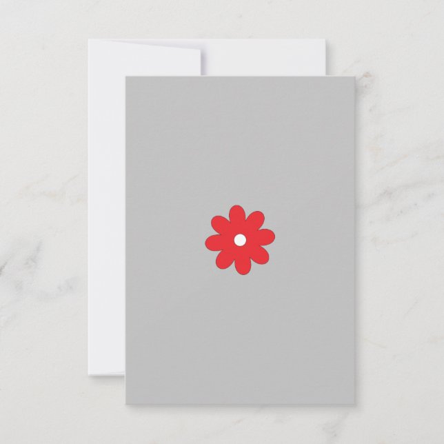 Cartão de agradecimento simples (Frente)