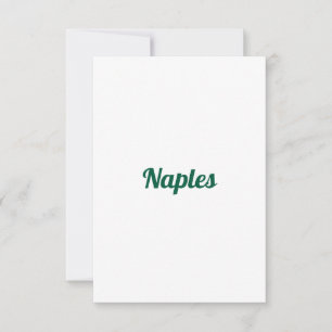 Cartão De Agradecimento Simples Profissional 3,5" x 5" Quadrado Plano