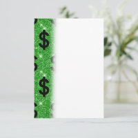 Sinal de Dólar Negro Money Empreendedor Wall Stree