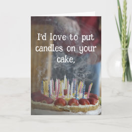 CARTÃO DE AGRADECIMENTO SMOKE ALARM BIRTHDAY CARD FOR ANYONE