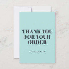 Cartão De Agradecimento Snap Tag Share Small Business Thank You Card