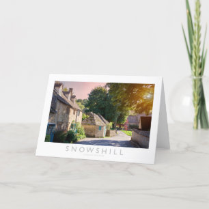 Cartão De Agradecimento Snowshill