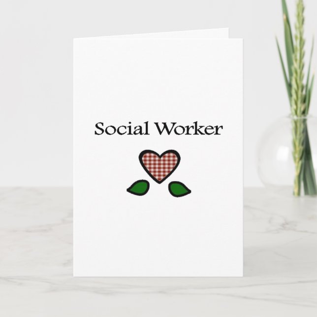Cartão De Agradecimento Social Worker GH Thank You (Frente)