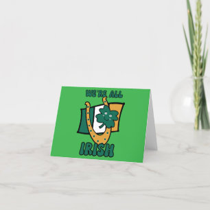 Cartão De Agradecimento Somos todos irlandeses