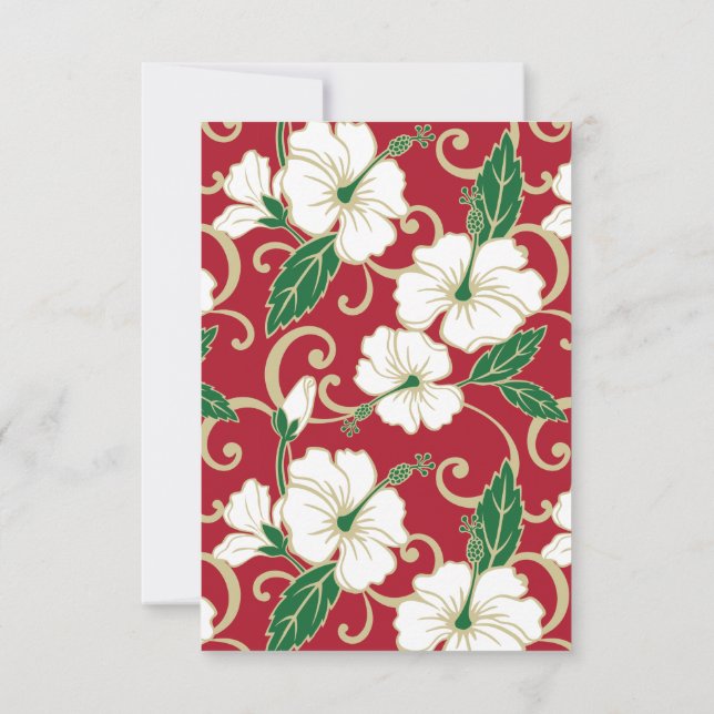 CARTÃO DE AGRADECIMENTO SONHO POLINÉSIO (NATAL) (Verso)