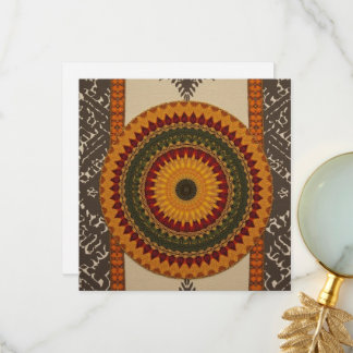 Cartão De Agradecimento Sophisticated Luxury African Caribbean Asian