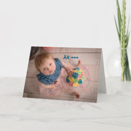 CARTÃO DE AGRADECIMENTO SORRY, I TASTED BIRTHDAY CARD