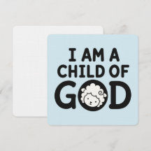 SOU UM FILHO DE DEUS | Presente Cristão para Chá d