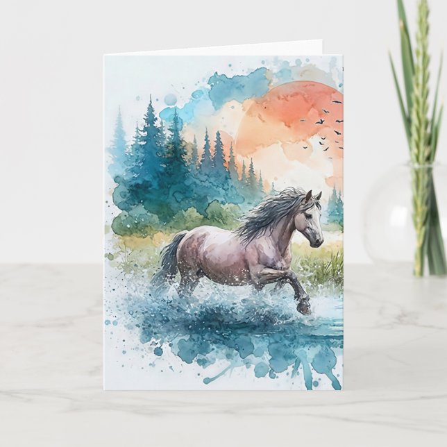 Cartão De Agradecimento Sous l'Éclat du Matin, carte pour tous (Frente)