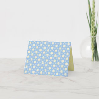 Cartão De Agradecimento Starry Blue Thank you card