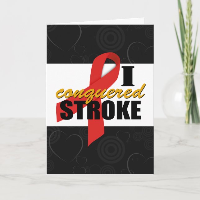 Cartão De Agradecimento Stroke Survivor Thank You Card (Frente)