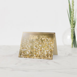 Cartão De Agradecimento Summer Chamomile Blooms