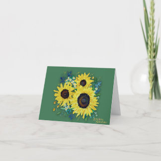 Cartão De Agradecimento "Sunny Day" Thank-you Card