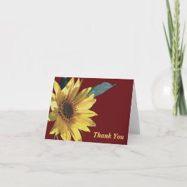 Cartão De Agradecimento Sunny Side Up