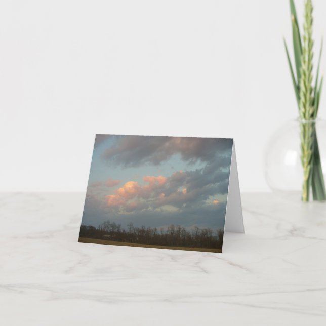 Cartão De Agradecimento Sunset Over Scuttlehole (Frente)