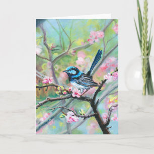 Cartão De Agradecimento Superb Fairy Wren -