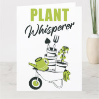 Suspiro de Plantas - Jardineiro e Planta Engraçado