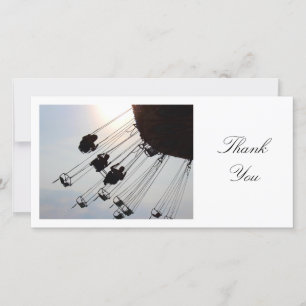 Cartão De Agradecimento Swing Roundabout - Obrigado