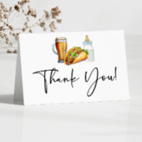 Tacos Brews e Fraldas também! Chá de fraldas