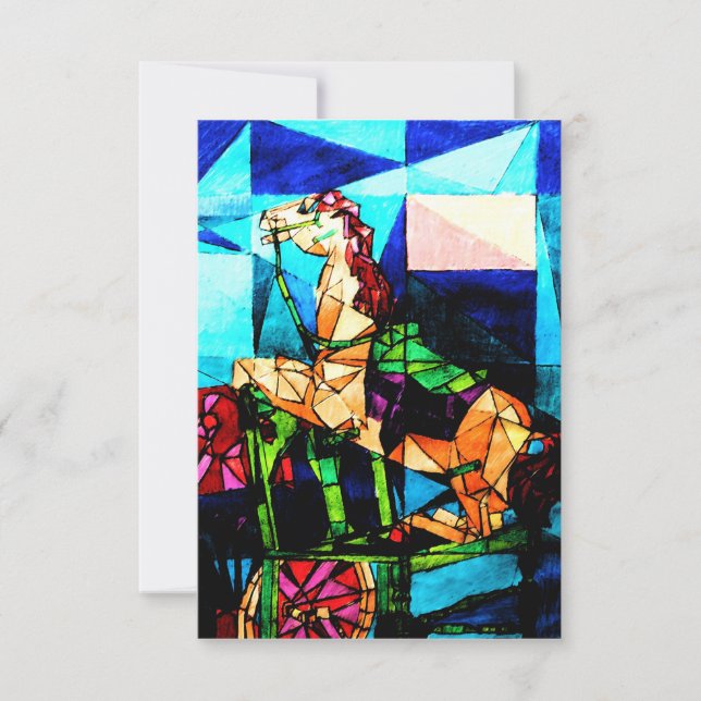 Cartão De Agradecimento Tarjeta de agradecimiento plana (Frente)