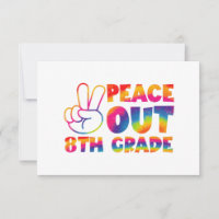 Tchau até o oitavo ano Tie Dye Último dia 8º ano 