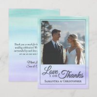 Teal Purple Watercolor Wash Foto Simples De Casame