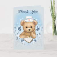 Teddybear Nurse Thank You