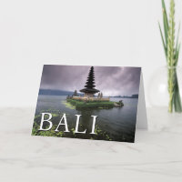 Templo Ulun Danu | Bali, Indonésia | Obrigado