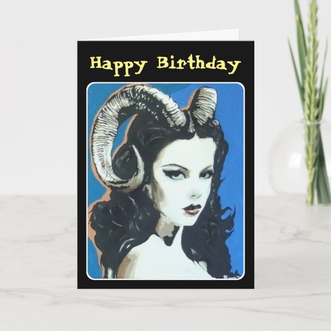 Cartão De Agradecimento Temptation in the Magick (Frente)