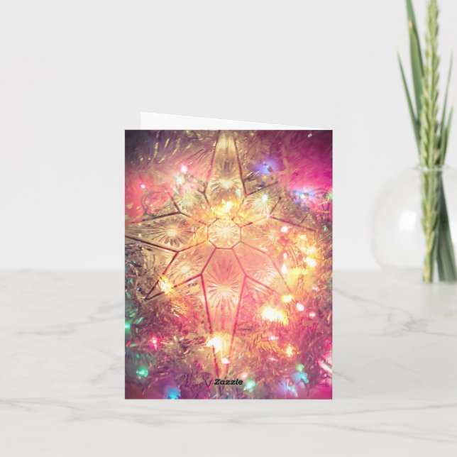 Cartão De Agradecimento Tenha um Natal Feliz (Verso)