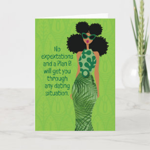 Cartão De Agradecimento Terapêutica com teclas baixas - Sem expactações e