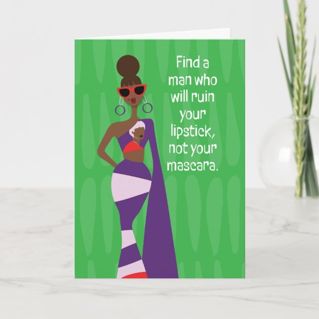 Cartão De Agradecimento Terapia de baixa chave - Encontre um homem que (Frente)