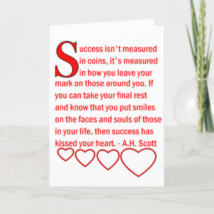 Cartão de Agradecimento Tesouro Verdadeiro