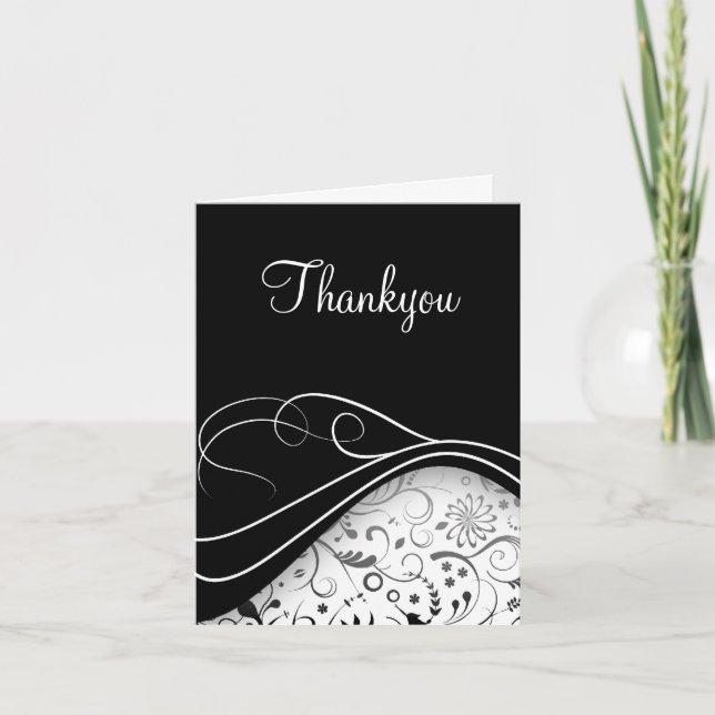 Cartão De Agradecimento Thank you (Frente)