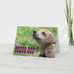 Cartão De Agradecimento Thank you!